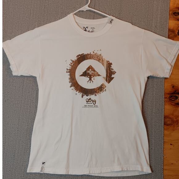 LRG Lifted Research Tee Shirt M White Cycle Of Life Logo - Picture 3 of 12